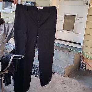 Amazon essentials 42x30 black dress slacks